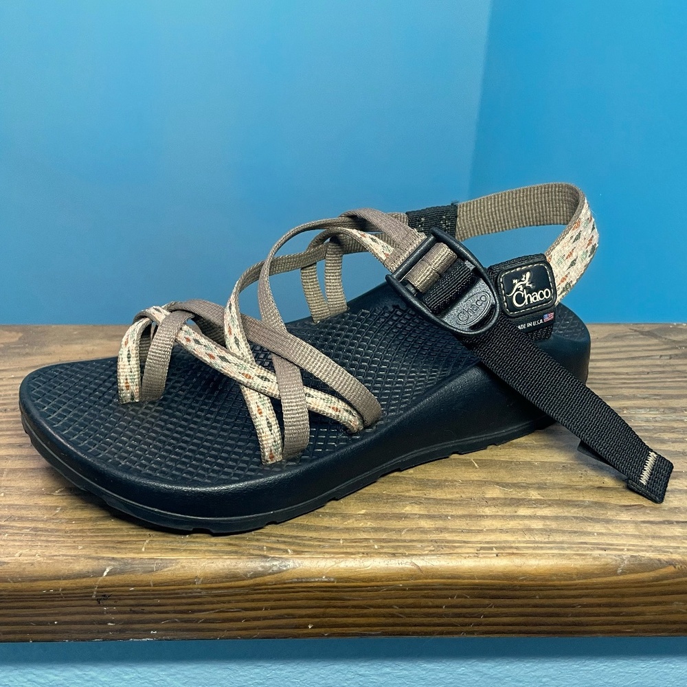 Chaco ZX/2 Women's Sport Sandals Hiking Walking Travel Water Shoes Sz 6 Brown - Picture 2 of 10